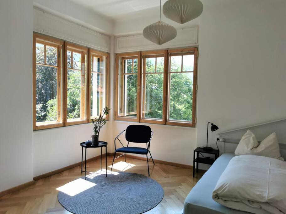 Cityappartment Villa Landeck Meran Exterior foto